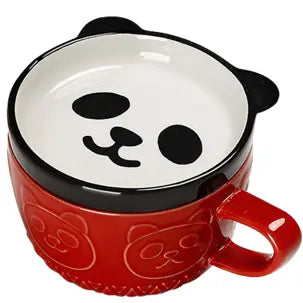 Panda Mug with Lid