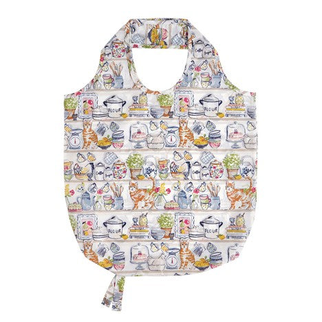 Ulster Weavers Packbare Falttasche „Cats In Waiting“ – Praktische Unisex-Tasche Zum Verstauen, 45,7 X 61 Cm