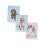 Wrendale A Dog's Life Set of 3 Notebooks