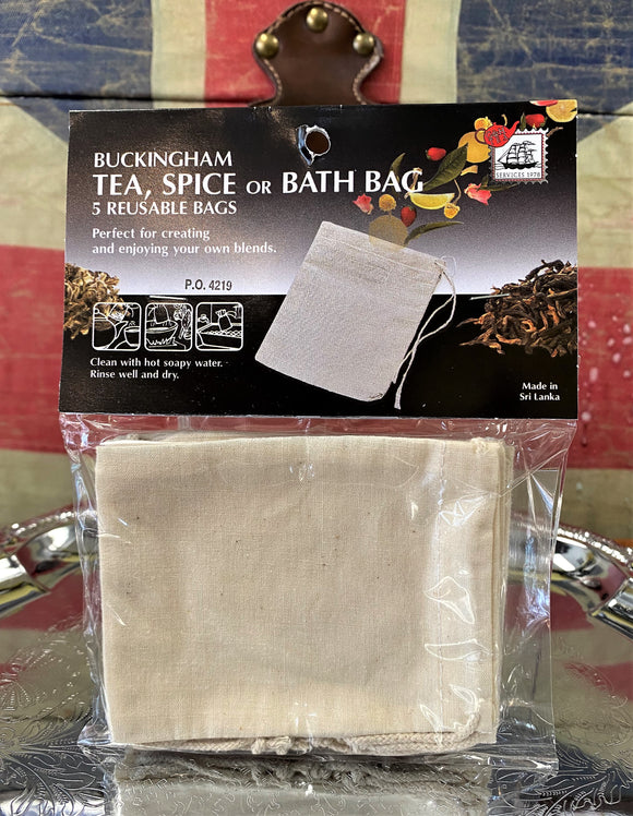Buckingham Reusable Tea Bags