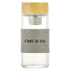 C'est La Tea To-Go Glass Infuser