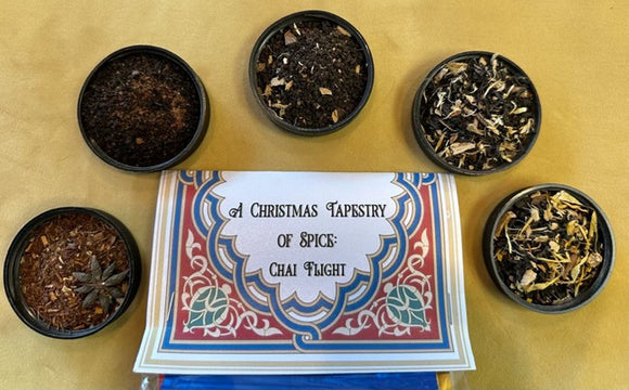 A Christmas Tapestry of Spice - Chai Tea Flight