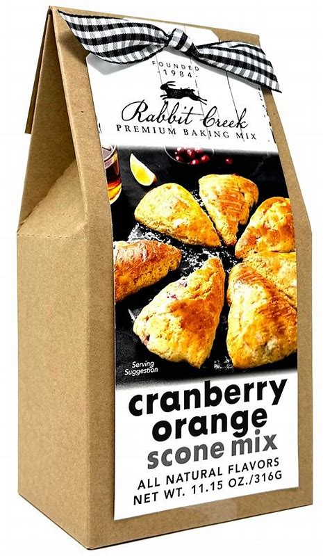 Rabbit Creek Cranberry Orange Scones