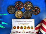 A Distinguished Salute to Service Tea Flight
