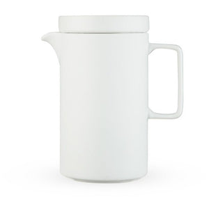 Jona Stoneware Teapot in Matte White