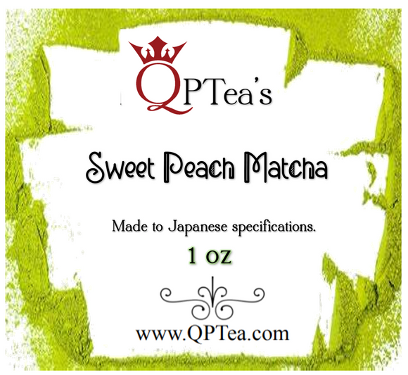 Sweet Peach Matcha