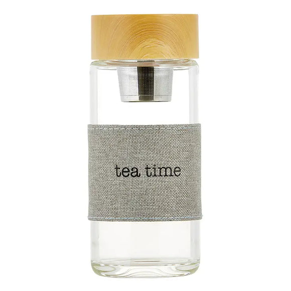 Tea Time To-Go Glass Infuser