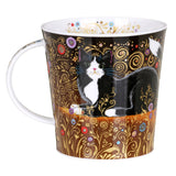 Dunoon Cairngorm Celestial Black & White Cat Mug