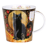 Dunoon Cairngorm Celestial Black Cat Mug