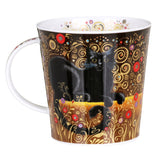Dunoon Cairngorm Celestial Black Cat Mug