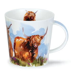 Dunoon Cairngorm Highland Cows Mug