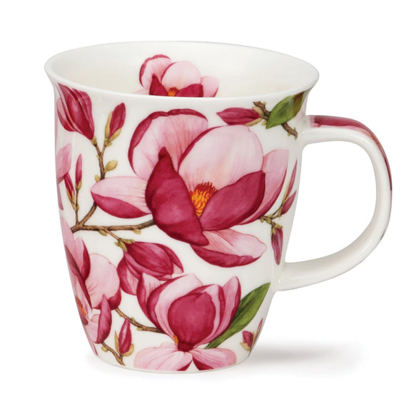 Dunoon Nevis Magnolias (Dark Pink) Mug