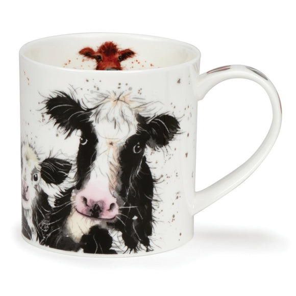 Dunoon Orkney Shaggy Tails Cow Mug
