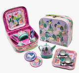 Children's Plastic or Tin Tea Set Collection
