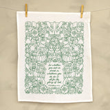 "For the Glory of God" Hymn Tea Towel