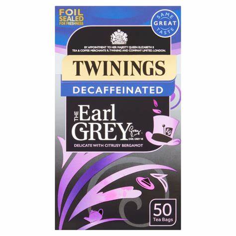 Twinings Decaffeinated Earl Grey (decaf)