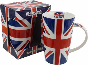 Union Jack Latte Mug