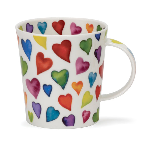 Dunoon Lomond Warm Hearts Mug