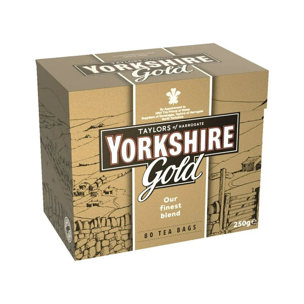 Yorkshire Gold 250g 80ティーバッグ×3個セット Yorkshire Gold Tea / Taylors of Harrogate 80 bags - Blue Monkey