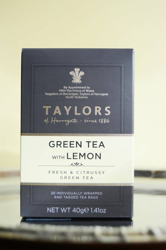 Taylors of Harrogate Green Tea with Lemon 