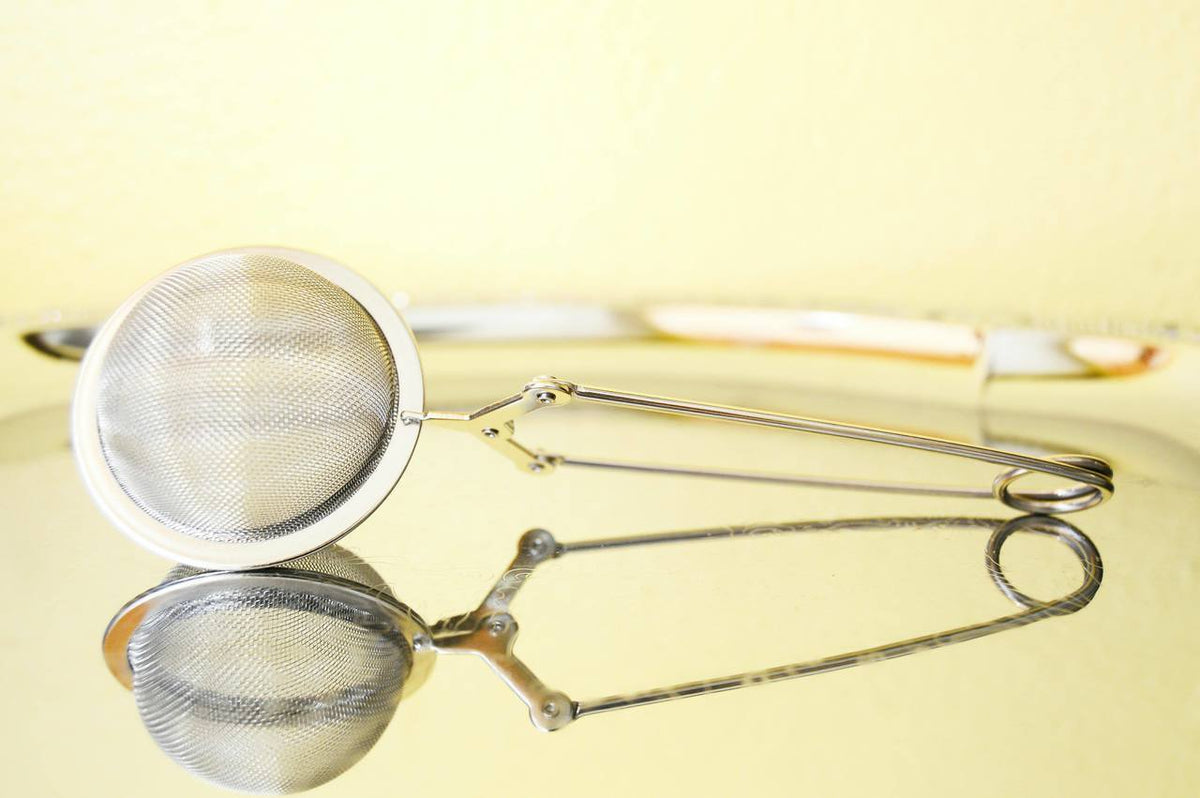 Sussex Derby Tea Infuser 2" Mesh Pincer Spoon Queen's Pantry Teas