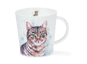 Dunoon Lomond Pawtraits Tabby Cat Mug