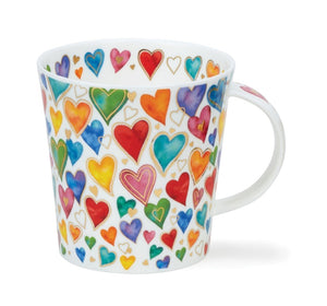 Dunoon Cairngorm Dazzle (Hearts) Mug