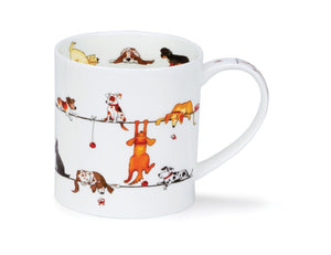 Dunoon Orkney Live Wires Dogs Mug