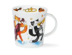Dunoon Lomond Groovy Cats Mug