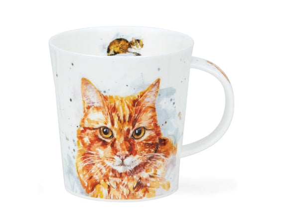 Dunoon Lomond Pawtraits Orange Cat Mug