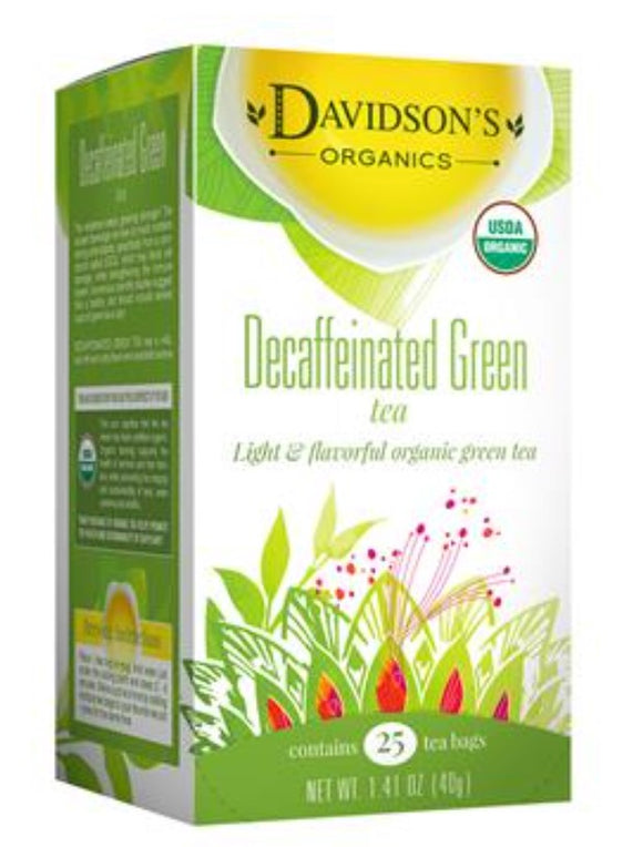 Davidsons Decaffeinated Green Tea