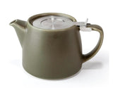 Artisan Stump Teapot with Stainless Steel Lid & Infuser 18 oz.