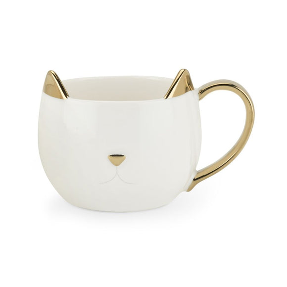 Chloe White Cat Mug